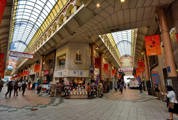 Tenmonkan Shopping Arcade in Kagoshima, Japan - Encircle Photos