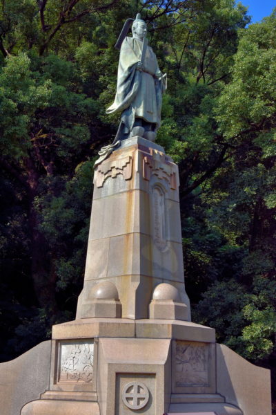 Shimazu Nariakira Statue at Terukuni Shrine in Kagoshima, Japan - Encircle Photos