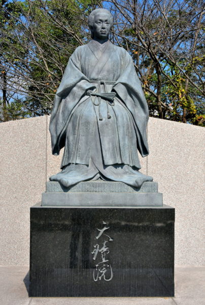 Tenshō-in Statue at Tsurumaru Castle in Kagoshima, Japan - Encircle Photos