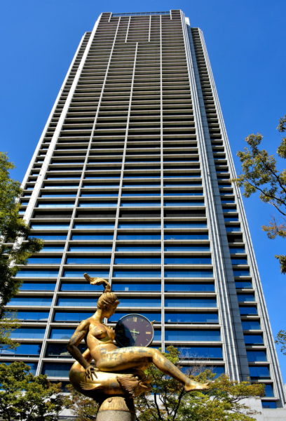 Marina Statue in Front of City Hall in Kobe, Japan - Encircle Photos