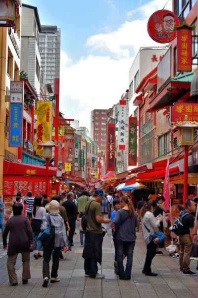 Busy Chinatown of Nankinmachi in Kobe, Japan - Encircle Photos