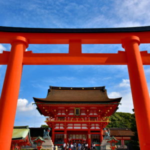 Main Gate at Fushimi Inari Taisha in Kyoto, Japan - Encircle Photos