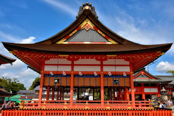 Main Hall at Fushimi Inari Taisha in Kyoto, Japan - Encircle Photos