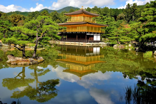 Golden Pavilion at Kinkaku-ji in Kyoto, Japan - Encircle Photos