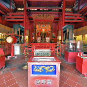 Inside Taisei Hall at Confucian Shrine in Nagasaki, Japan - Encircle Photos