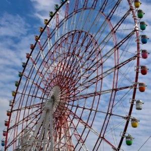 Daikanransha Ferris Wheel at Palette Town in Tokyo, Japan - Encircle Photos
