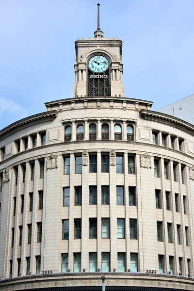 Wako Department Store at Ginza in Tokyo, Japan - Encircle Photos