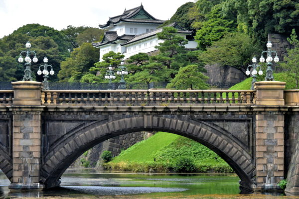 Seimon Ishibashi Bridge at Imperial Palace in Tokyo, Japan - Encircle Photos