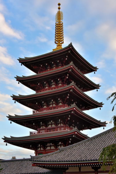 Five-storied Pagoda at Sensō-ji in Tokyo, Japan - Encircle Photos
