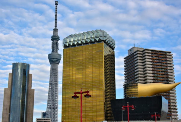 Tokyo Skytree and Golden Turd in Tokyo, Japan - Encircle Photos