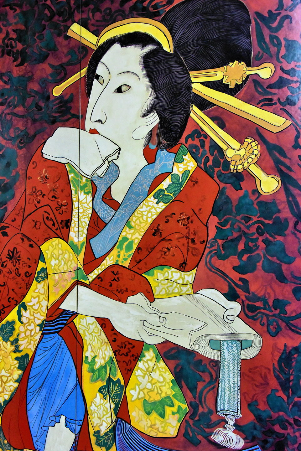 Tsukijishijo Station Mural in Tokyo, Japan - Encircle Photos