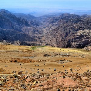 Qadisiyah Plateau Overlooking Dana Biosphere Reserve in Jordan - Encircle Photos