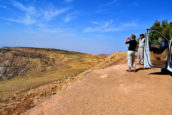 Rocky Landscape near Dana Village in Jordan - Encircle Photos