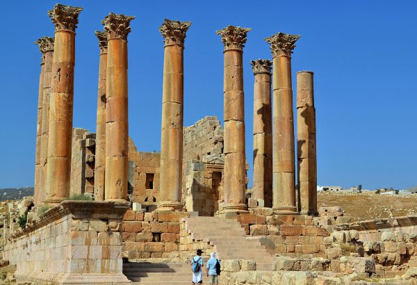 Artemis Temple in Ancient Jerash, Jordan - Encircle Photos
