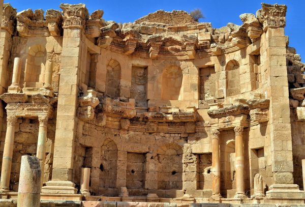 Origin of Name Nymphaeum in Ancient Jerash, Jordan - Encircle Photos
