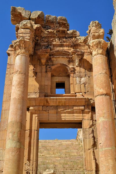 Temple Esplanade in Ancient Jerash, Jordan - Encircle Photos
