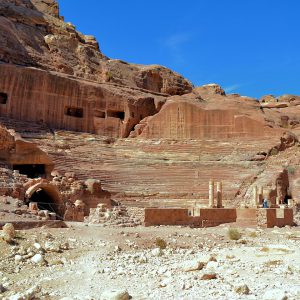 Main Theatre in Petra, Jordan - Encircle Photos