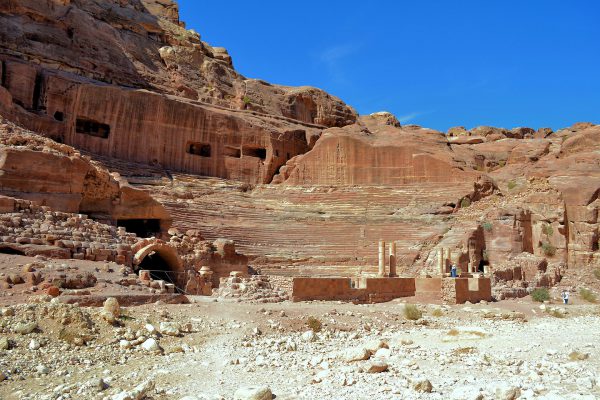 Main Theatre in Petra, Jordan - Encircle Photos