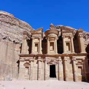 Approach to The Monastery in Petra, Jordan - Encircle Photos