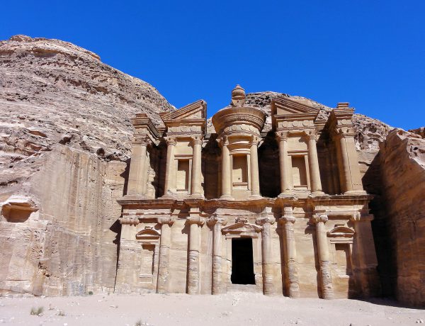Approach to The Monastery in Petra, Jordan - Encircle Photos