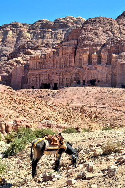 Corinthian and Palace Royal Tombs in Petra, Jordan - Encircle Photos