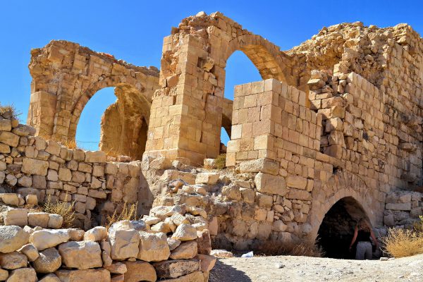 Churches at Montreal Crusader Castle in Shoubak, Jordan - Encircle Photos