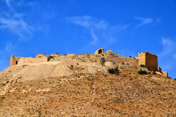 Montreal Crusader Castle on Hilltop in Shoubak, Jordan - Encircle Photos