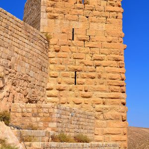 Tall Tower at Montreal Crusader Castle in Shoubak, Jordan - Encircle Photos