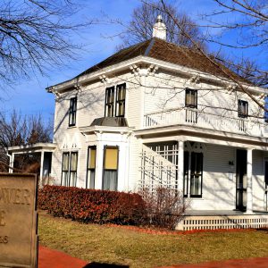 Dwight Eisenhower’s Boyhood Home at Eisenhower Presidential Library in Abilene, Kansas - Encircle Photos