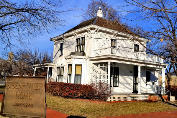 Dwight Eisenhower’s Boyhood Home at Eisenhower Presidential Library in Abilene, Kansas - Encircle Photos
