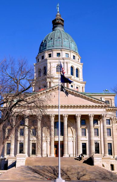 Kansas State Capitol Building in Topeka, Kansas - Encircle Photos