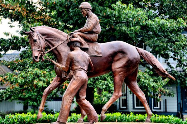 Secretariat Sculpture at Kentucky Horse Park in Lexington, Kentucky - Encircle Photos