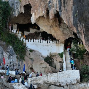 Tham Ting Opening of Pak Ou Caves in Ban Pak Ou, Laos - Encircle Photos