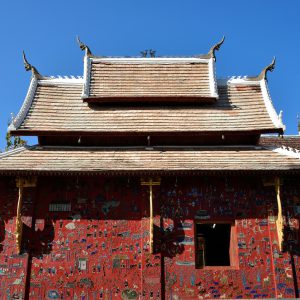 The Red Chapel at Wat Xieng Thong in Luang Prabang, Laos - Encircle Photos