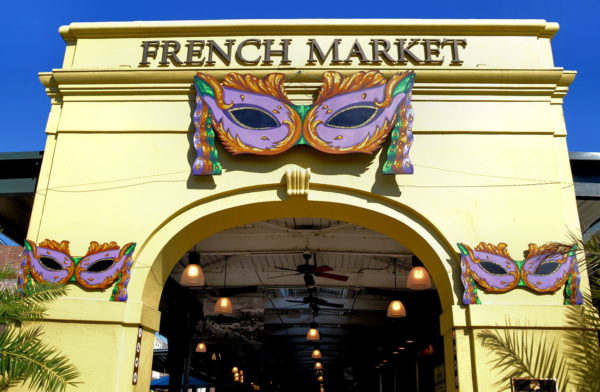 French Market Arch Entry in New Orleans, Louisiana - Encircle Photos