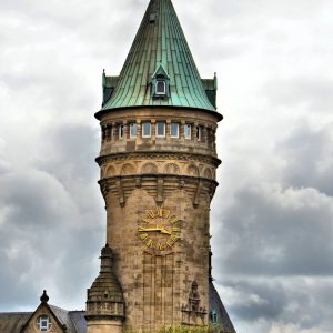 BCEE Clock Tower in Luxembourg City, Luxembourg - Encircle Photos