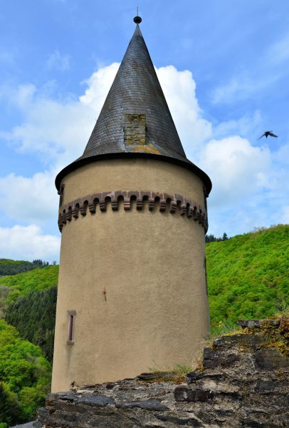 Vianden Castle’s Black Tower in Vianden, Luxembourg - Encircle Photos