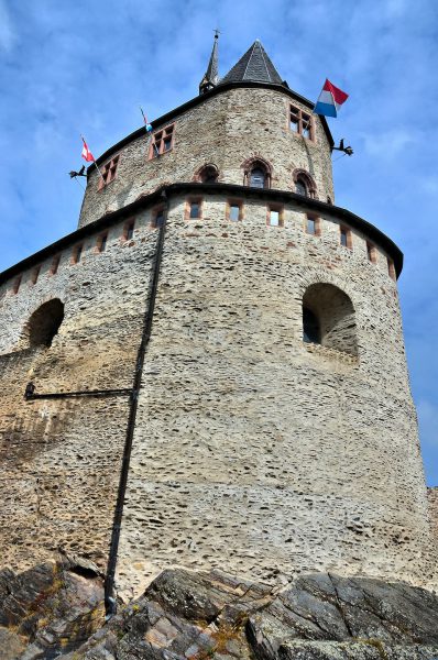 Vianden Castle’s Fortified Wall in Vianden, Luxembourg - Encircle Photos