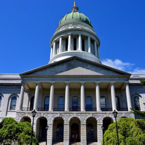Maine State House Building in Augusta, Maine - Encircle Photos