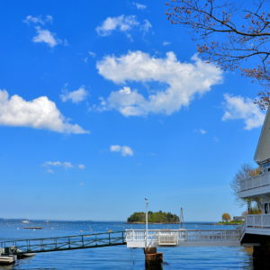 Grand Harbor Inn and Curtis Island in Camden, Maine - Encircle Photos