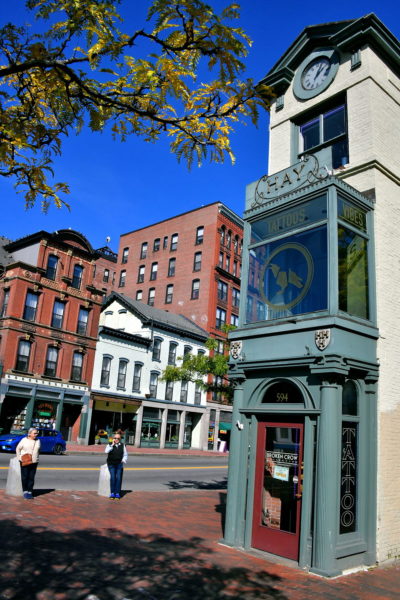 H.H. Hay Flatiron Building on Congress Street in Portland, Maine - Encircle Photos