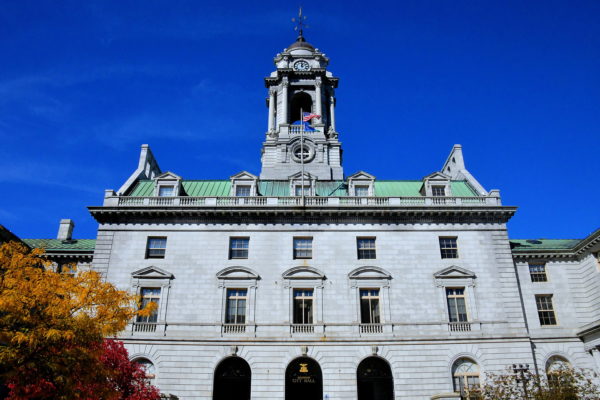 Portland City Hall on Congress Street in Portland, Maine - Encircle Photos