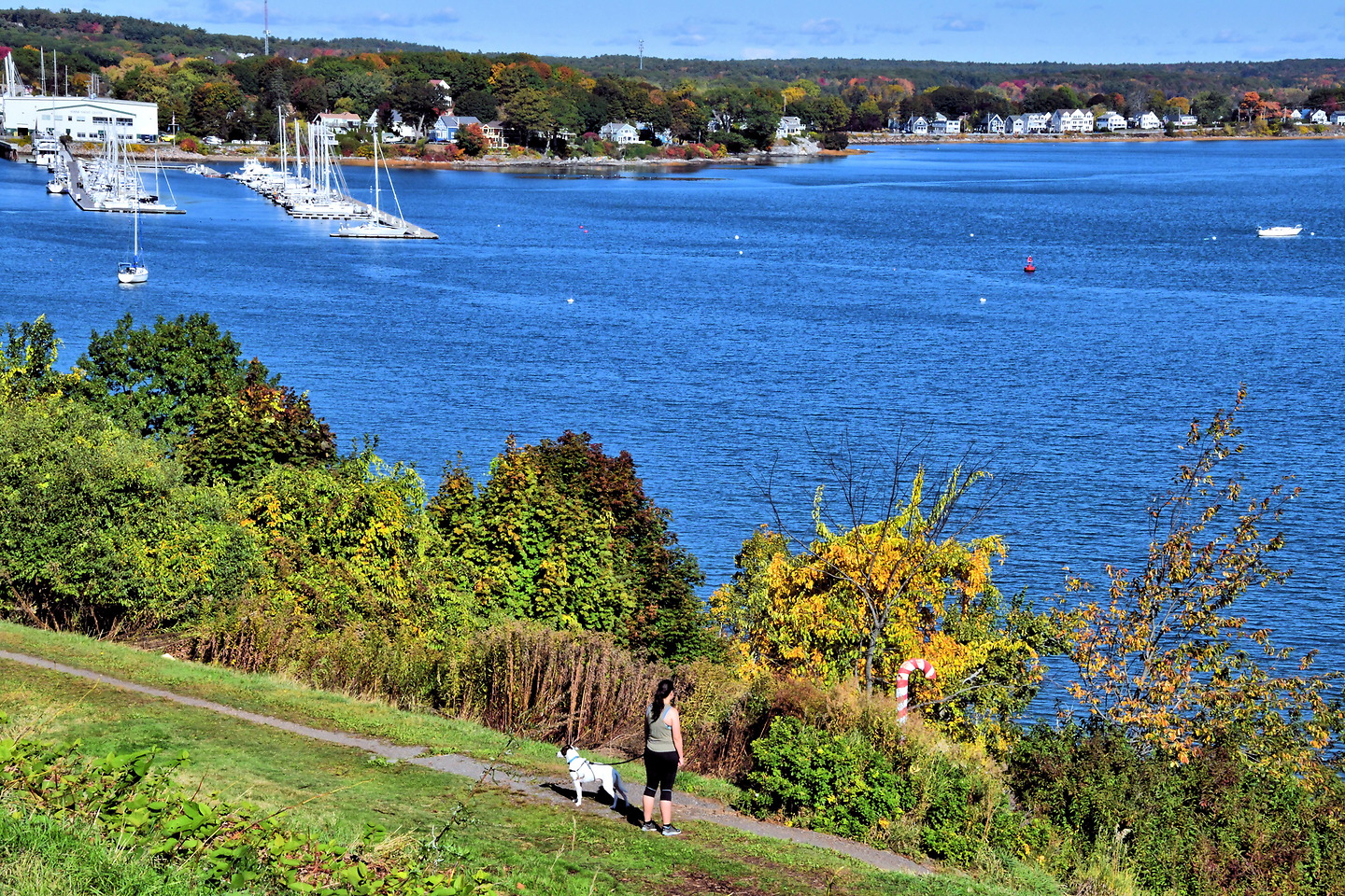 Chapter 33 Eastern Promenade Midslope Trail in Portland, Maine