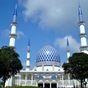 Iconic Blue Mosque in Shah Alam, Malaysia - Encircle Photos