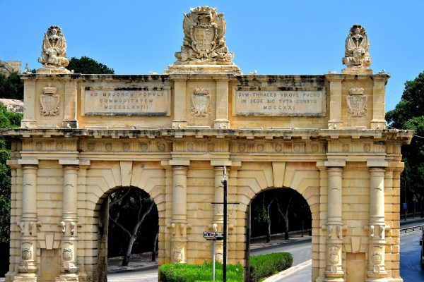 Porte des Bombes in Floriana near Valletta, Malta - Encircle Photos