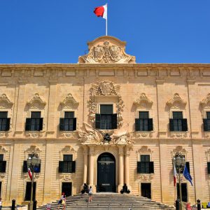 Auberge de Castille in Valletta, Malta - Encircle Photos