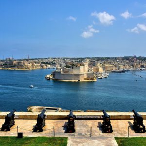 Saluting Battery in Valletta, Malta - Encircle Photos