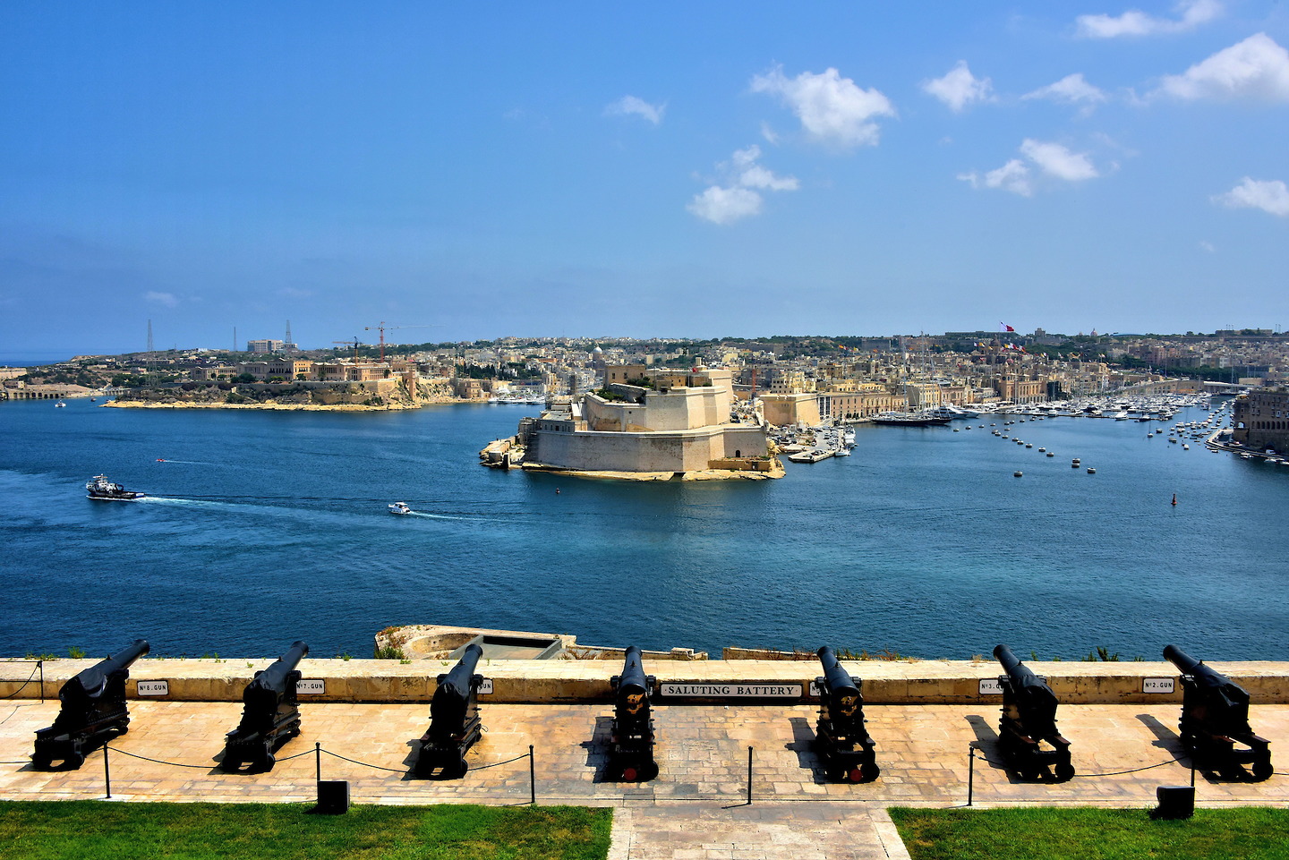 Saluting Battery in Valletta, Malta Encircle Photos