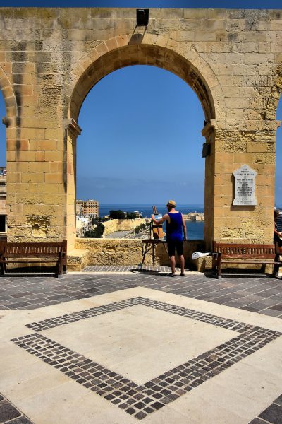 Upper Barrakka Gardens Arch in Valletta, Malta - Encircle Photos