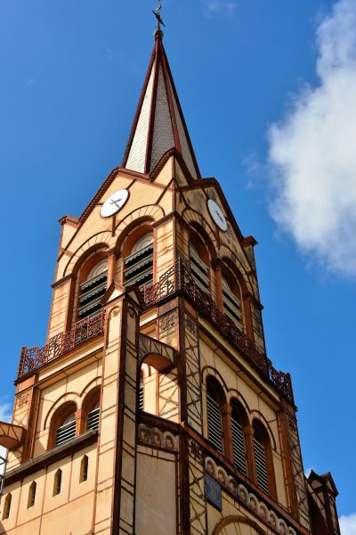 Saint Louis Cathedral’s Steeple in Fort-de-France, Martinique - Encircle Photos